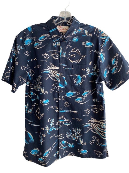 Fresh Sketch SS Shirt-Navy