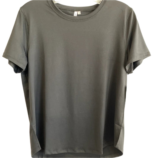 Nancy's Short Sleeve Top-Black