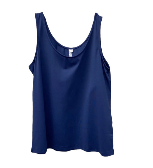 Solid Tank Top - Navy