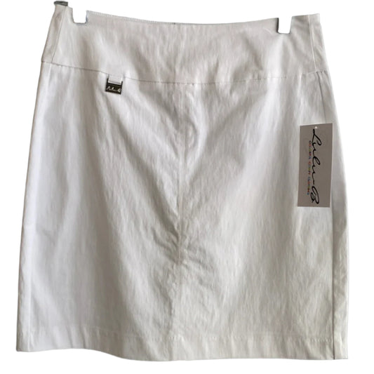 Stretch Skirt-White