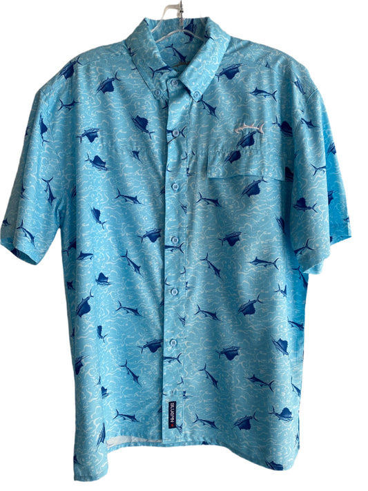 S/S Performance Sea Sport Shirt-Blue