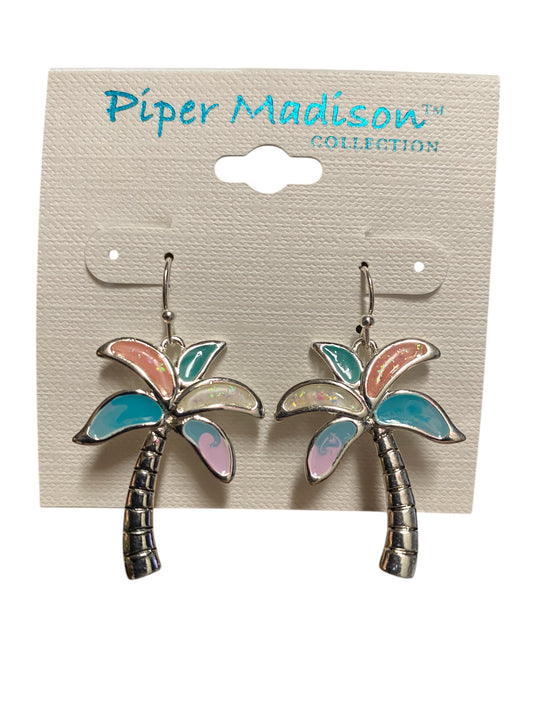 palm tree earrings beachworks