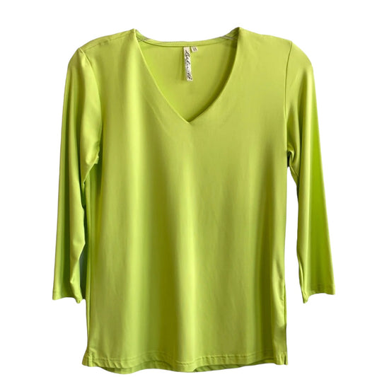 3/4 Sleeve V-Neck Top - KLI