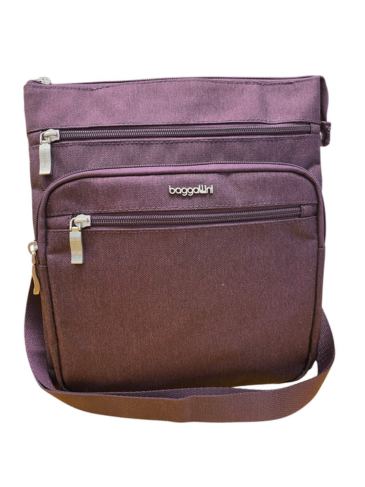 Out And About Crossbody-Plum