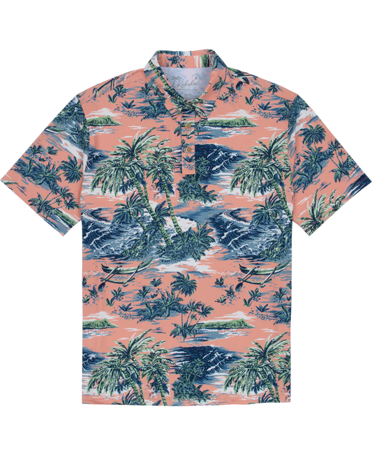 Waikiki Breeze Polo-Sunset