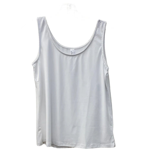 Solid Tank Top-White