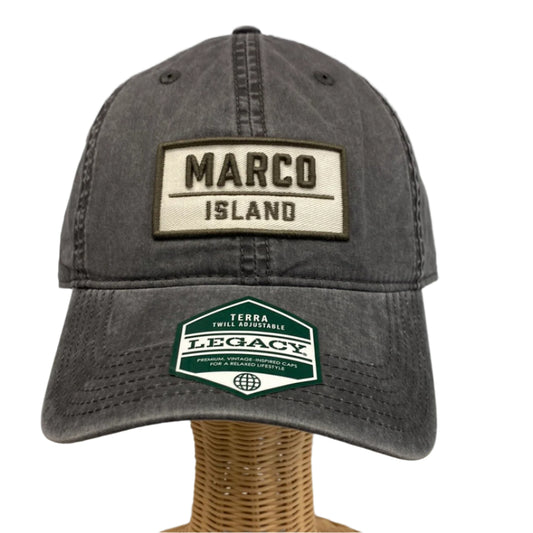 Terra Twill Marco Island Split Box-Cinder