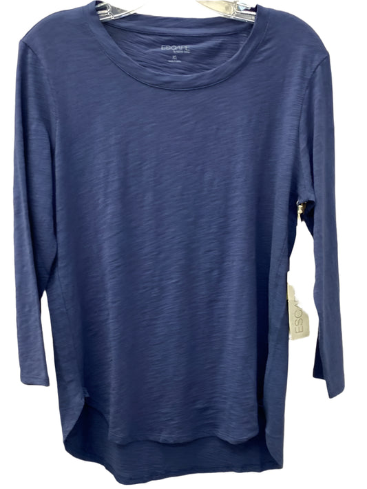 navy long sleeve top